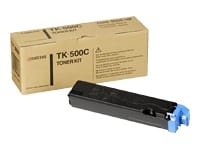Original Kyocera TK500C High Yield Cyan Toner Cartridge