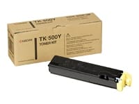 Original Kyocera TK500Y High Yield Yellow Toner Cartridge