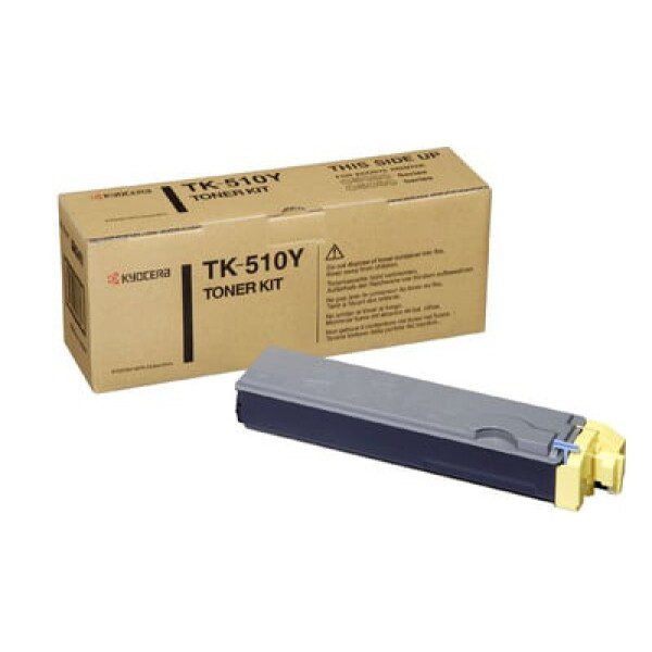 Original Kyocera TK510Y High Yield Yellow Toner Cartridge
