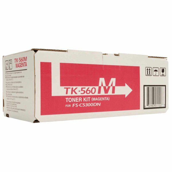 Original Kyocera TK560M Standard Yield Magenta Toner Cartridge