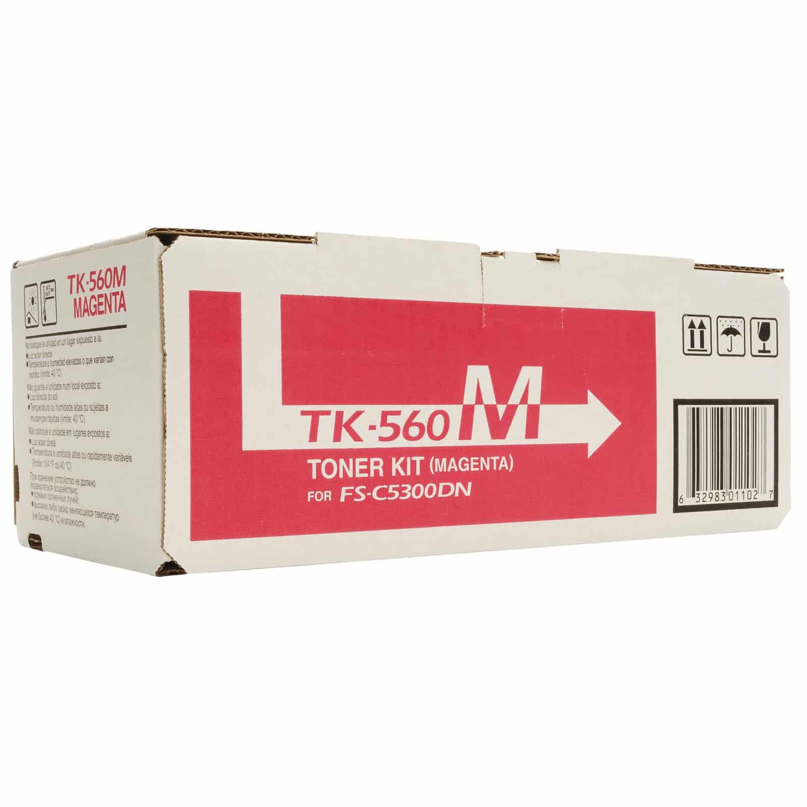 Original Kyocera TK560M Standard Yield Magenta Toner Cartridge