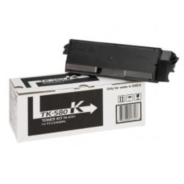 Original Kyocera TK580B Standard Yield Black Toner Cartridge