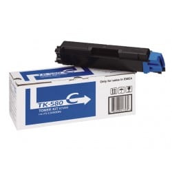 Original Kyocera TK580C Standard Yield Cyan Toner Cartridge