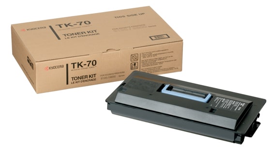Original Kyocera TK70H High Yield Black Toner Cartridge