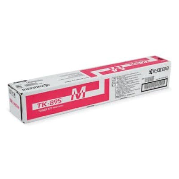 Original Kyocera TK895M Standard Yield Magenta Toner Cartridge