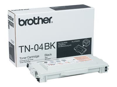 Original Brother TN04BK Standard Yield Black Toner Cartridge