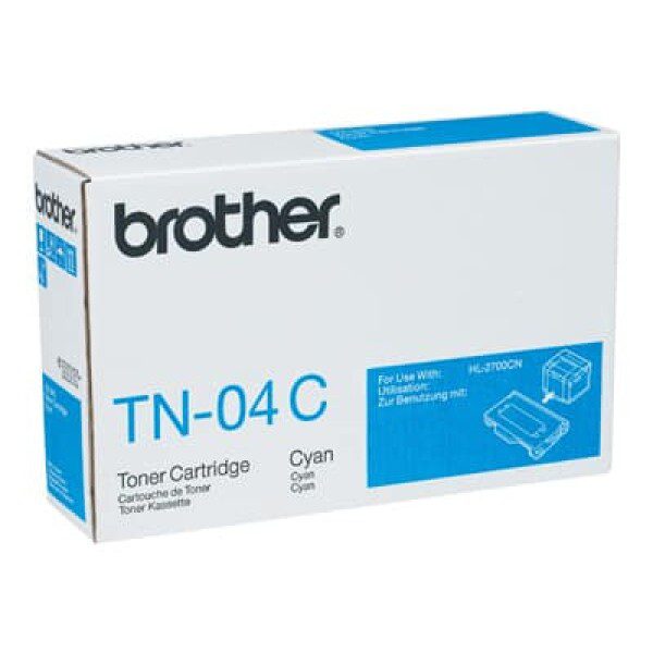 Original Brother TN04C Standard Yield Cyan Toner Cartridge