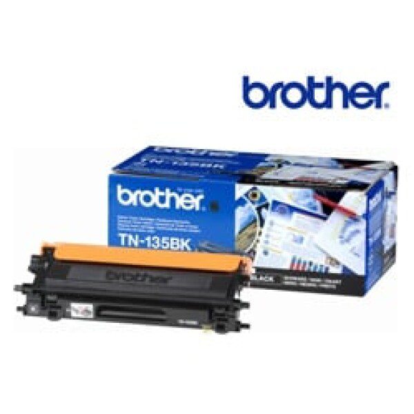 Original Brother TN135BK High Yield Black Toner Cartridge