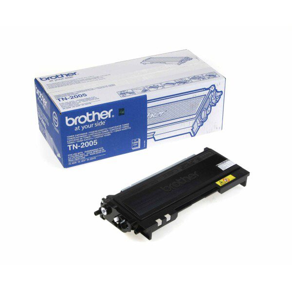 Original Brother TN-2005 Standard Yield Black Toner Cartridge Twin Pack