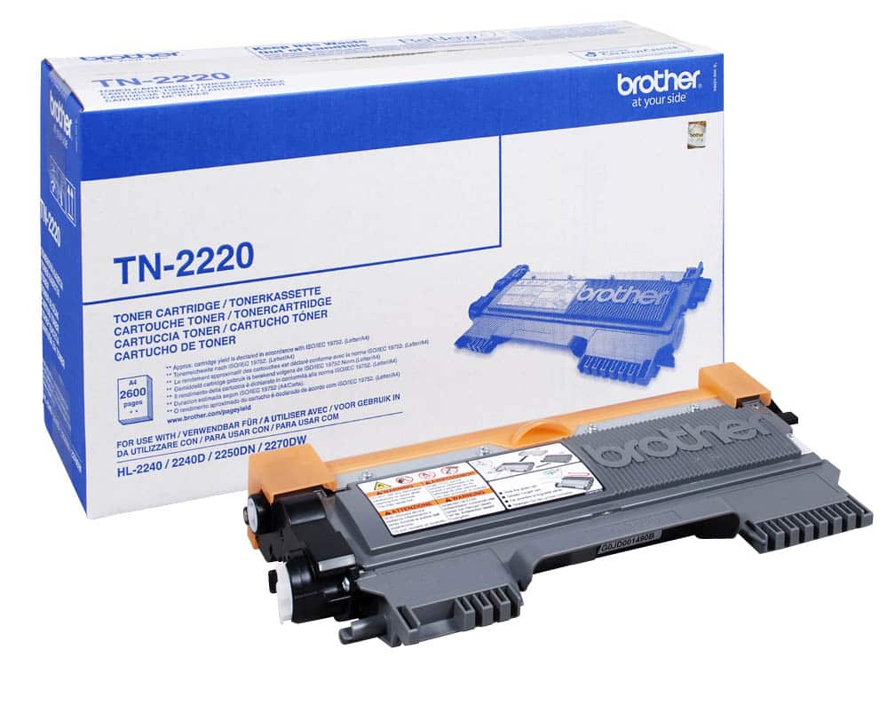 Original Brother TN-2220 High Yield Black Toner Cartridge