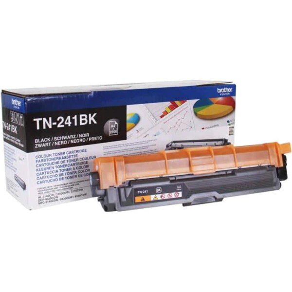 Original Brother TN-241BK High Yield Black Toner Cartridge
