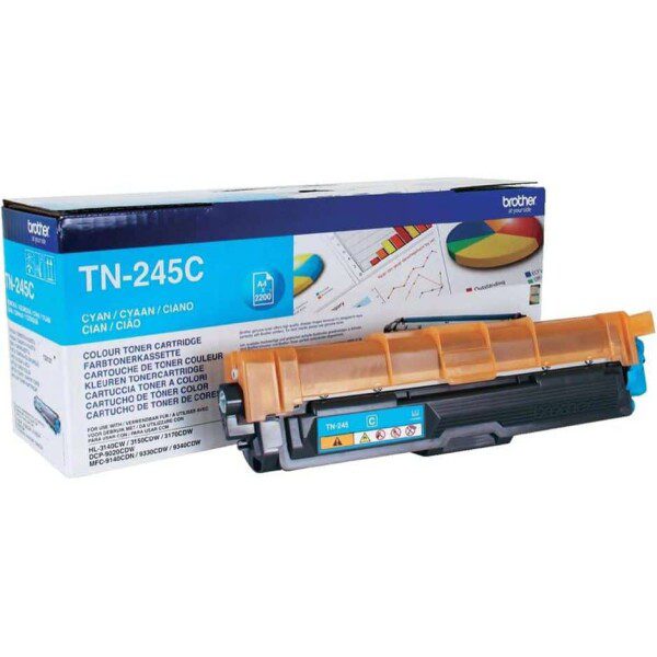 Original Brother TN-245C High Yield Cyan Toner Cartridge
