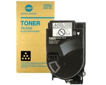 Original Konica Minolta TN310K Standard Yield Black Toner Cartridge