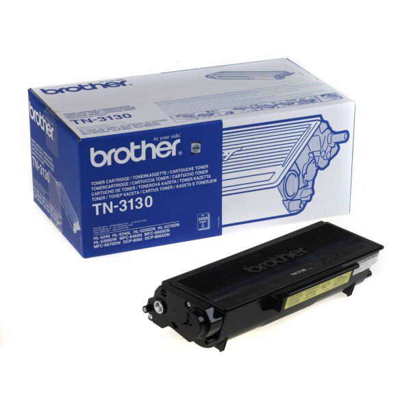 Original Brother TN-3130 Standard Yield Black Toner Cartridge