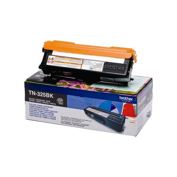 Original Brother TN-325BK Standard Yield Black Toner Cartridge