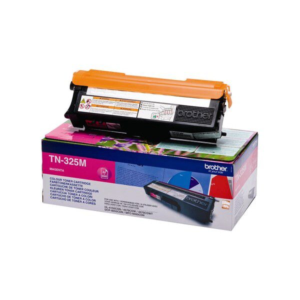 Original Brother TN-325M Standard Yield Magenta Toner Cartridge