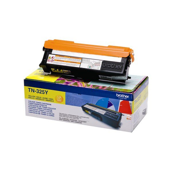 Original Brother TN-325Y Standard Yield Yellow Toner Cartridge