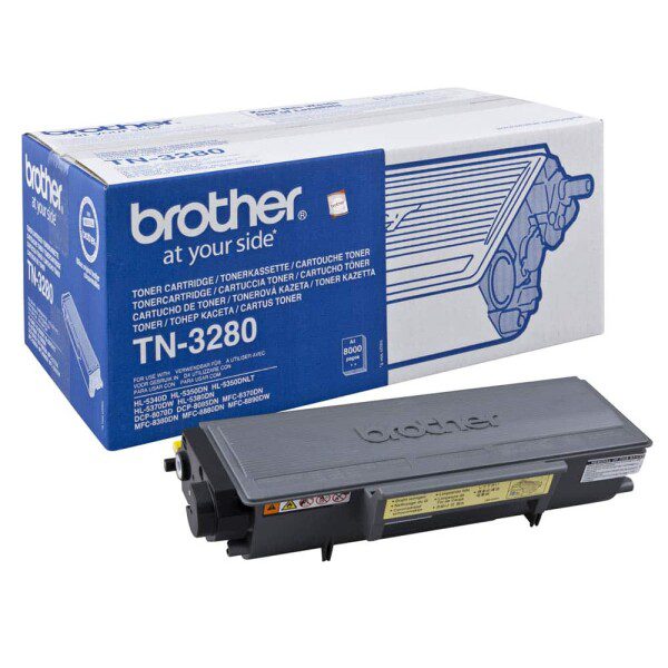 Original Brother TN-3280 High Yield Black Toner Cartridge