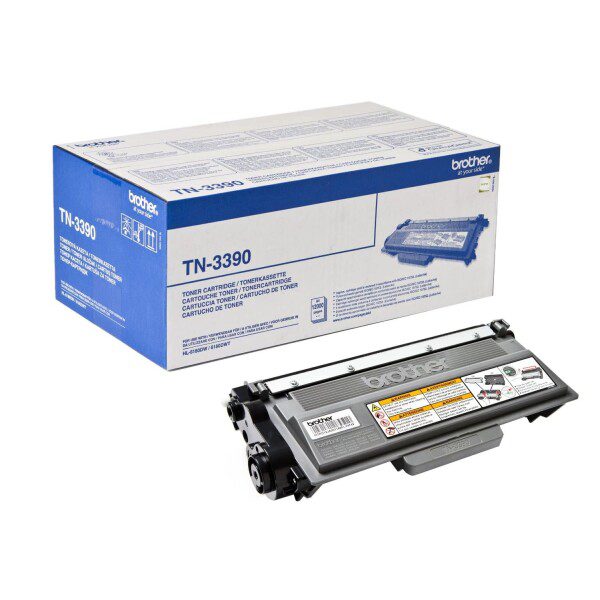 Original Brother TN3390 Extra High Yield Black Toner Cartridge