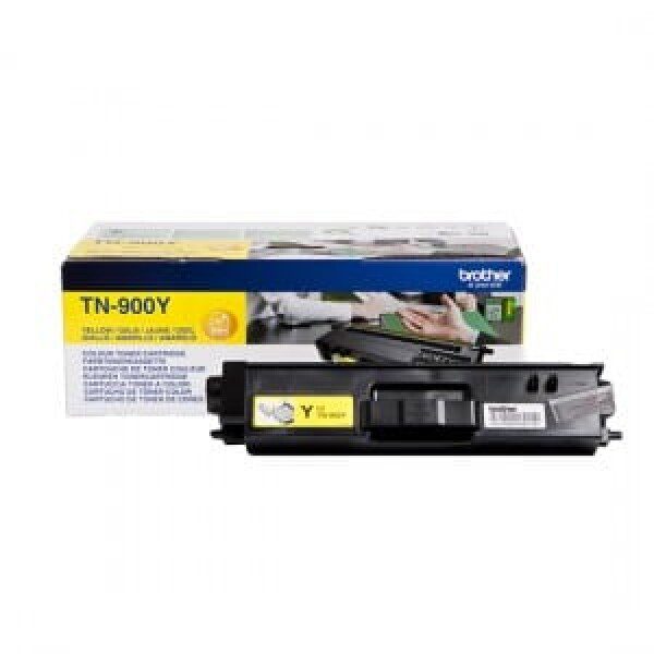 Original Brother TN900Y Standard Yield Yellow Toner Cartridge