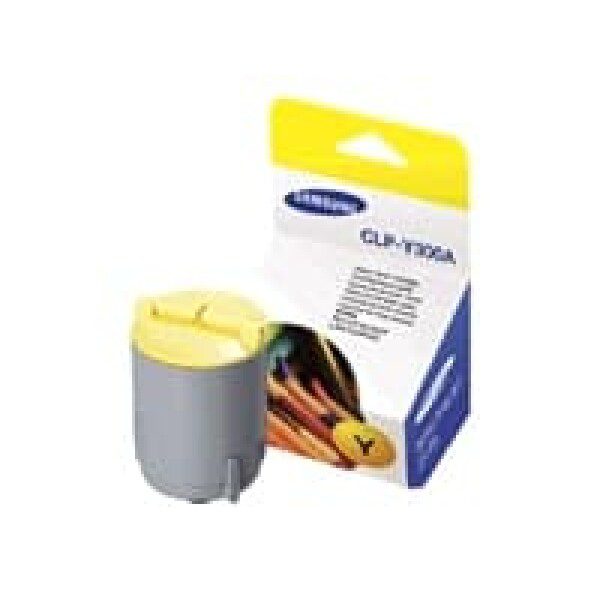 Original Samsung CLP-Y300A Standard Yield Yellow Toner Cartridge