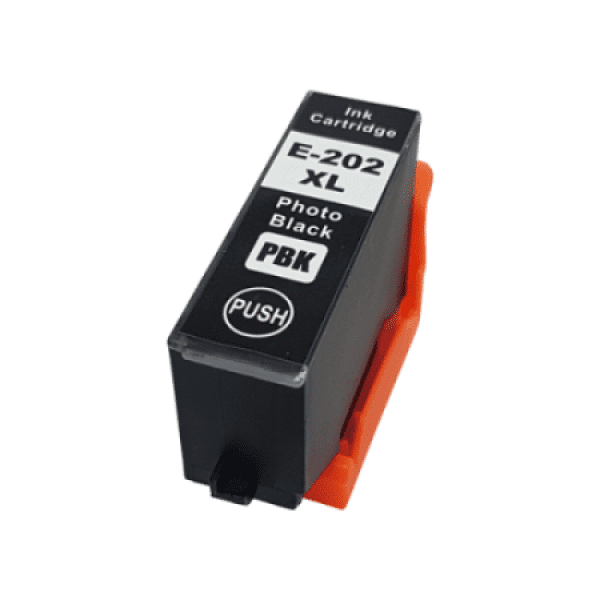 Compatible Epson 202XL High Yield Photo Black Ink Cartridge
