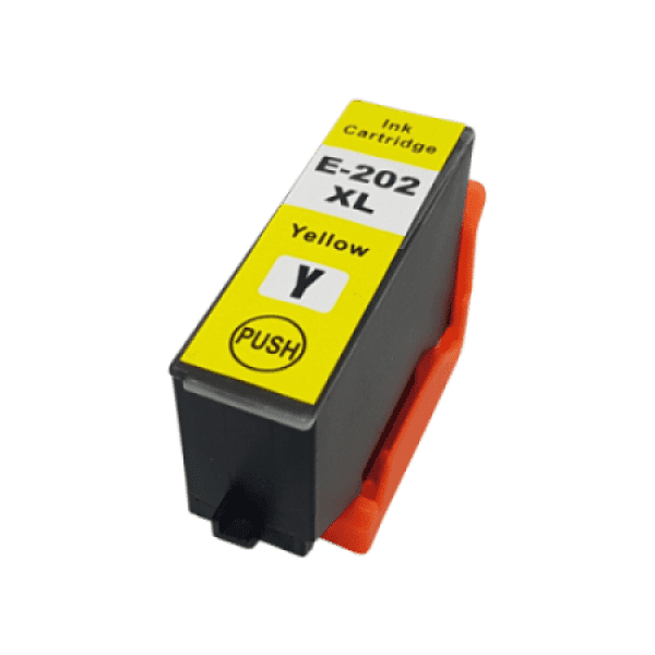 Compatible Epson 202XL High Yield Yellow Ink Cartridge
