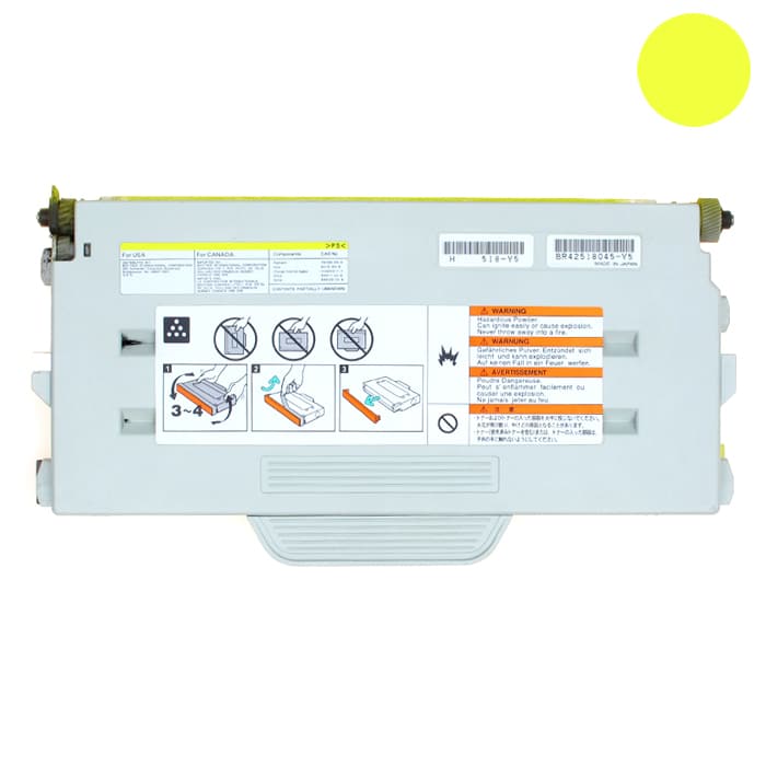 Compatible Lexmark C510YHY High Yield Yellow Toner Cartridge