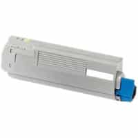 Compatible OKI 43381905 Standard Yield Yellow Toner Cartridge