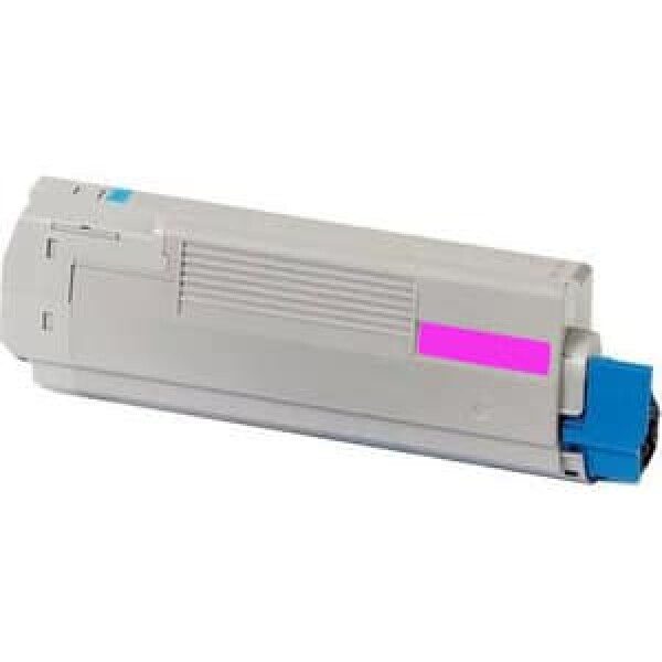 Compatible OKI 43872306 Standard Yield Magenta Toner Cartridge