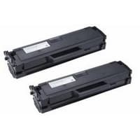 Original Dell HF44N Standard Yield Black Toner Cartridge twin pack