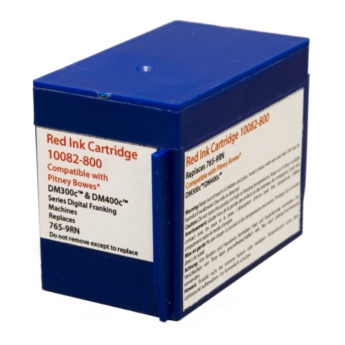 Compatible Pitney Bowes 765-9RN High Yield Red Ink Cartridge