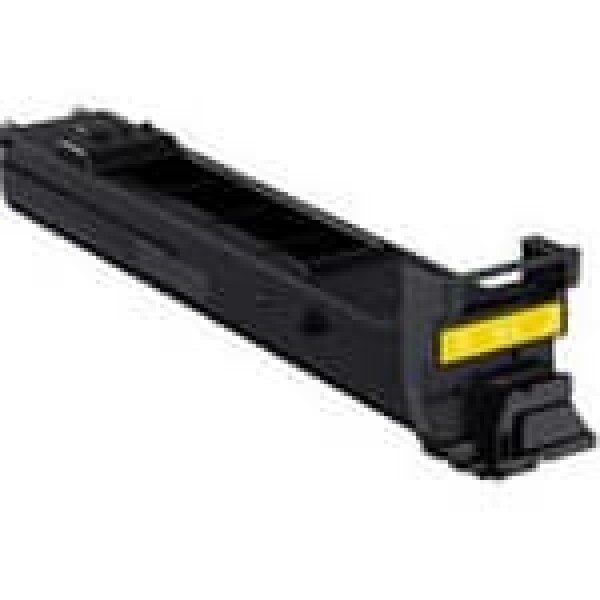 Compatible Konica Minolta A0DK252 High Yield Yellow Toner Cartridge