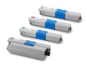 Original OKI 4446970 Standard Yield Multipack Toner Cartridge
