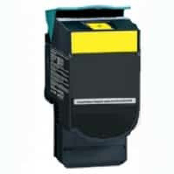 Compatible Lexmark C540H1YG Standard Yield Yellow Toner Cartridge