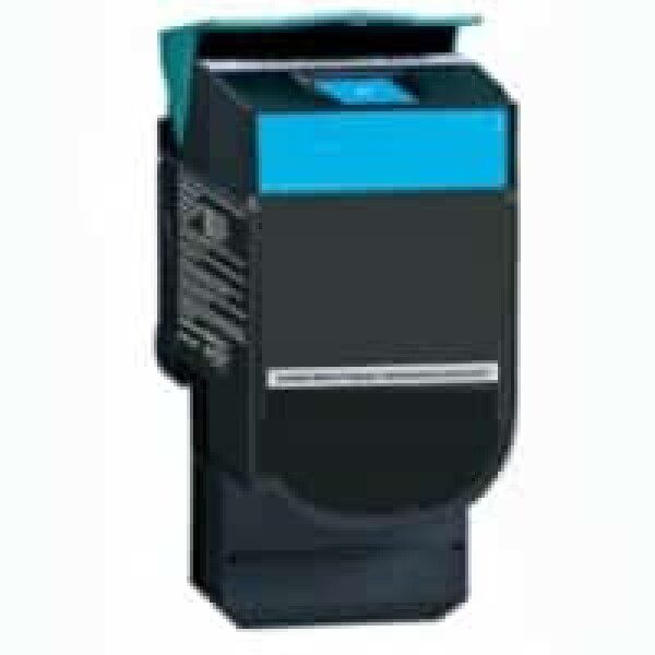 Compatible Lexmark C544X1CG High Yield Cyan Toner Cartridge
