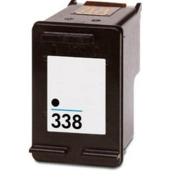 Compatible HP 338 Standard Yield Black Ink Cartridge Twin Pack