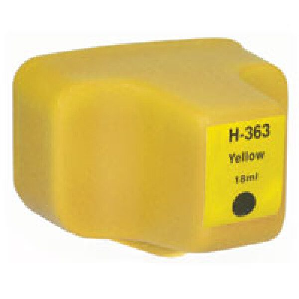 Compatible HP 363 Standard Yield Yellow Ink Cartridge