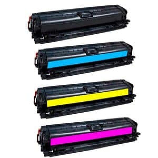Compatible HP 650A Standard Yield Multipack Toner Cartridge
