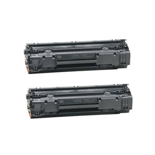 Compatible HP 85A Standard Yield Black Toner Cartridge Twin Pack