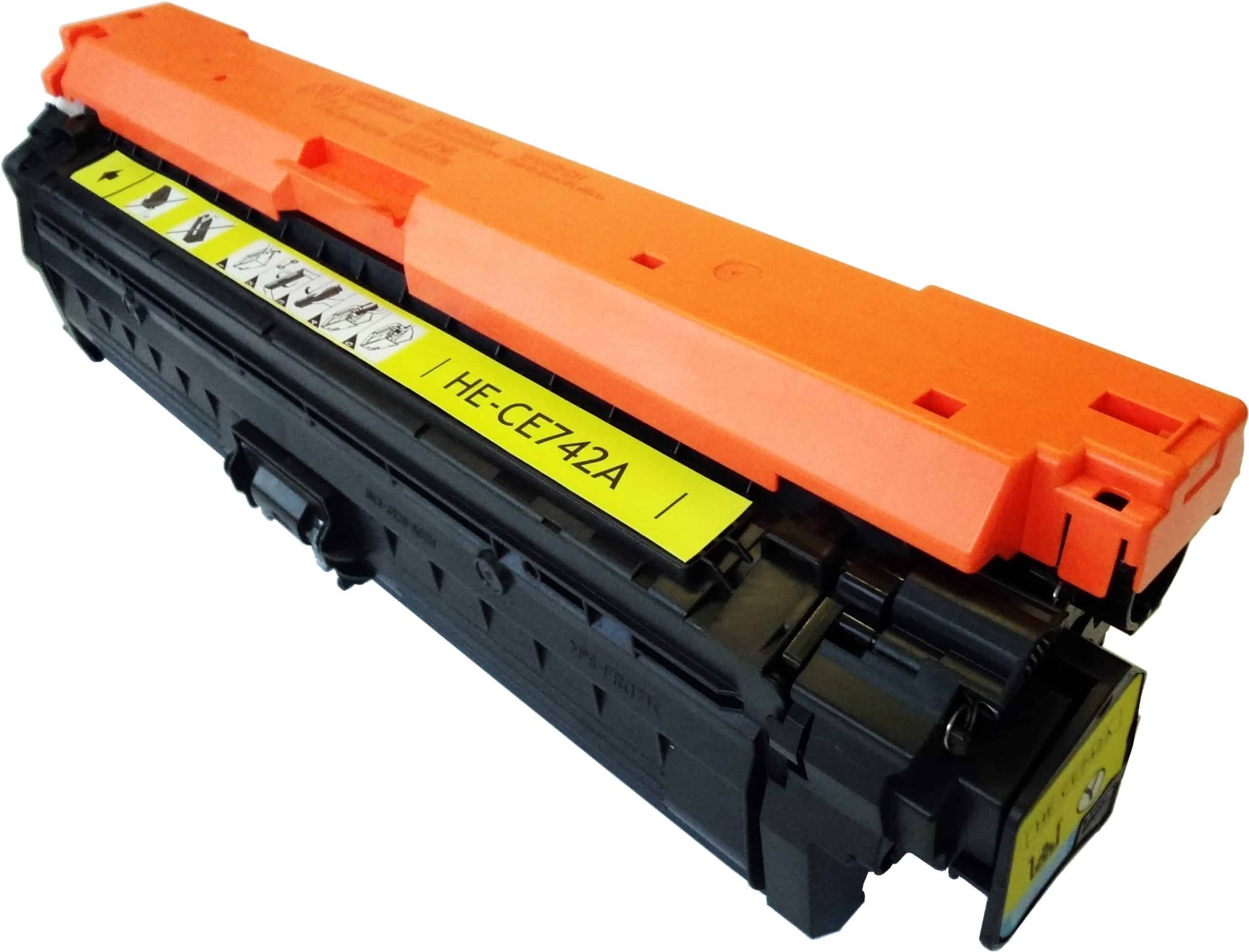 Compatible HP 307A Standard Yield Yellow Toner Cartridge