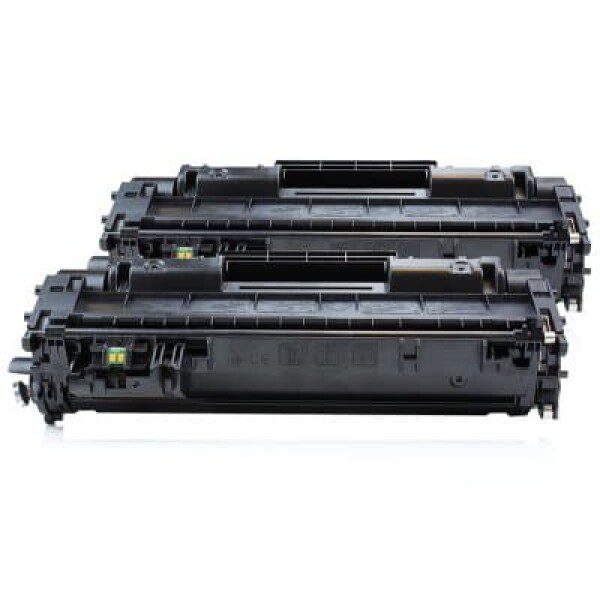 Compatible HP 80A Standard Yield Black Toner Cartridge twin pack
