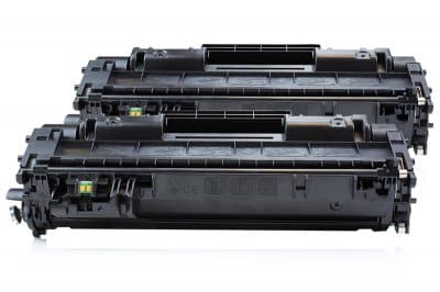 Compatible HP 80A Standard Yield Black Toner Cartridge twin pack