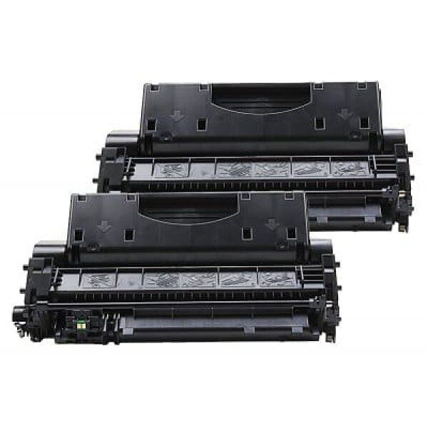 Compatible HP 80X High Yield Black Toner Cartridge twin pack