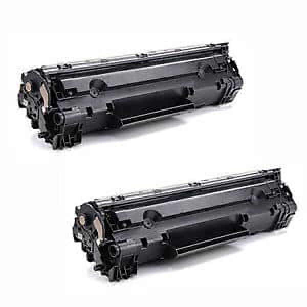 Compatible HP 83A Standard Yield Black Toner Cartridge twin pack