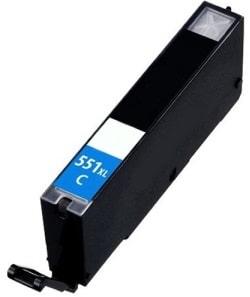 Compatible Canon CLI-551XLC High Yield Cyan Ink Cartridge