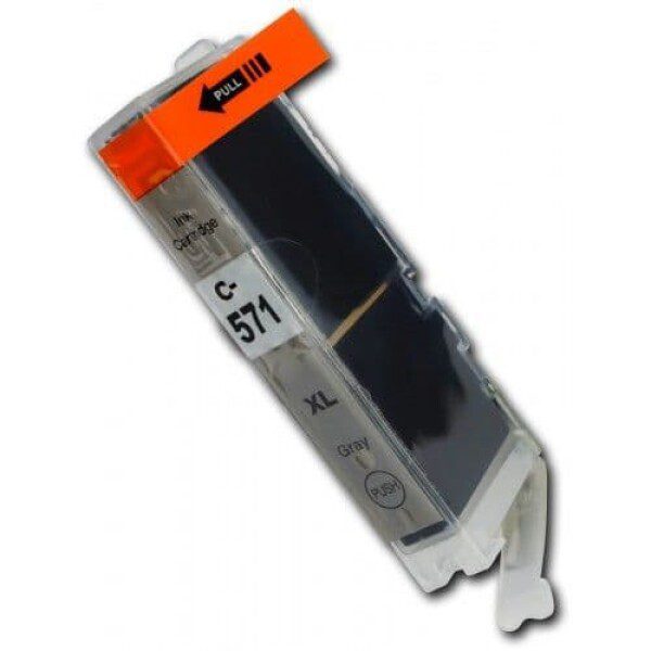 Compatible Canon CLI-571GYXL High yield Grey Ink Cartridge