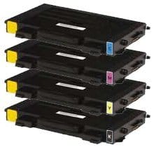 Original Samsung CLP-500D Standard Yield Multipack Toner Cartridge