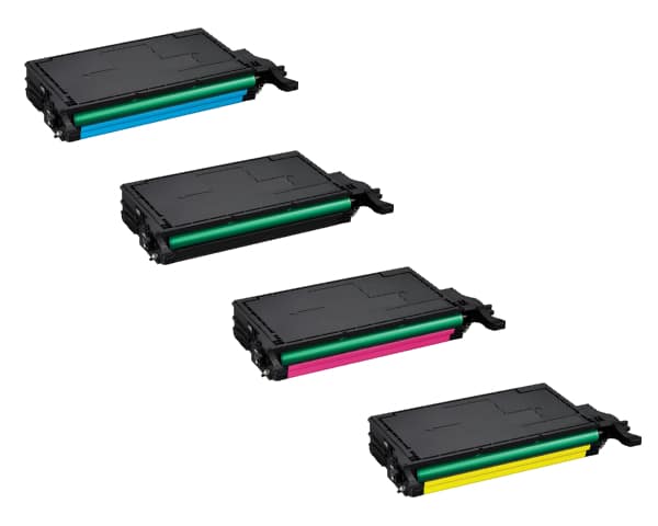 Compatible Samsung CLP-600A Standard Yield Multipack Toner Cartridge