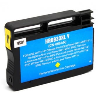 Compatible HP 933XL High Yield Yellow Ink Cartridge